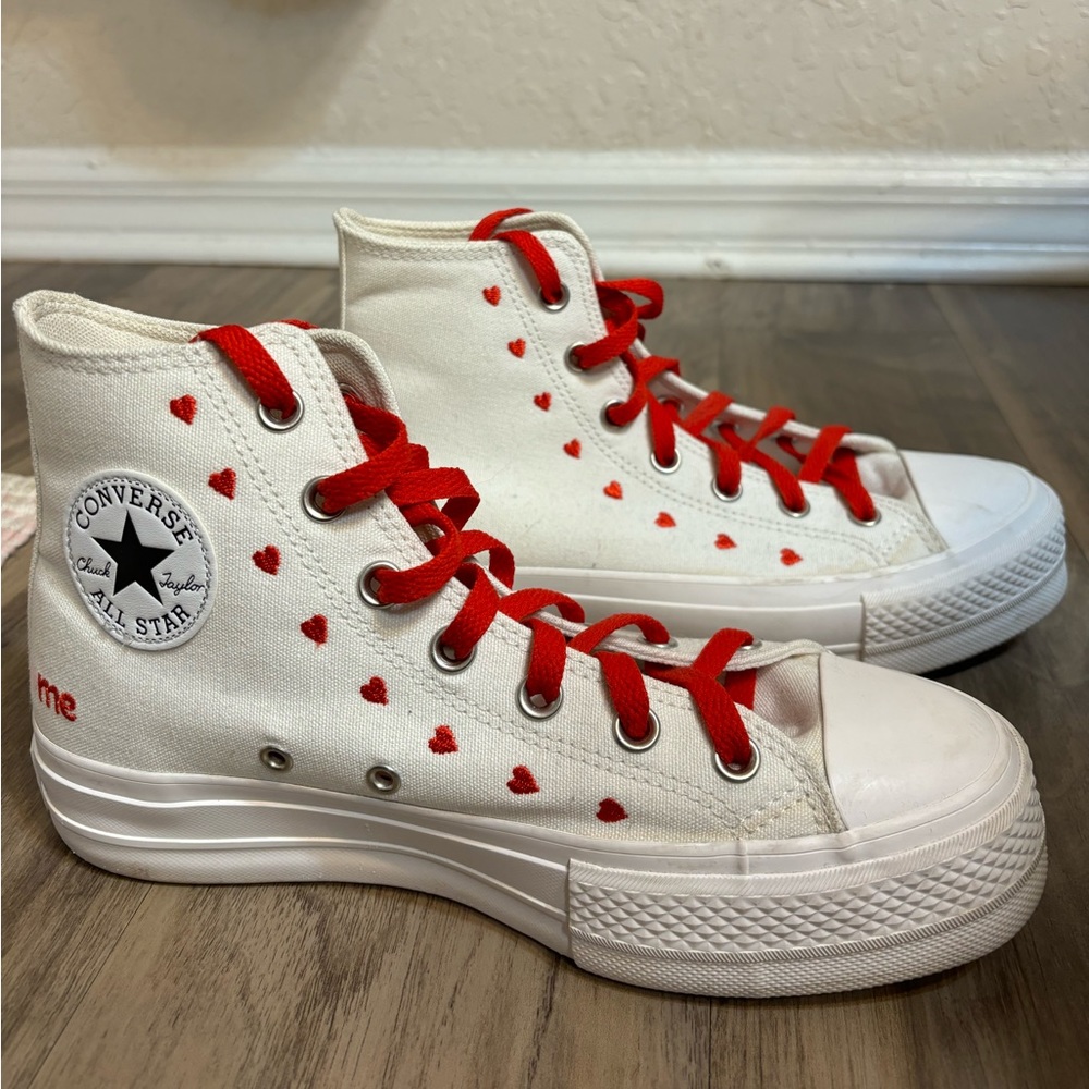 Valentine’s Day converse (limited edition)